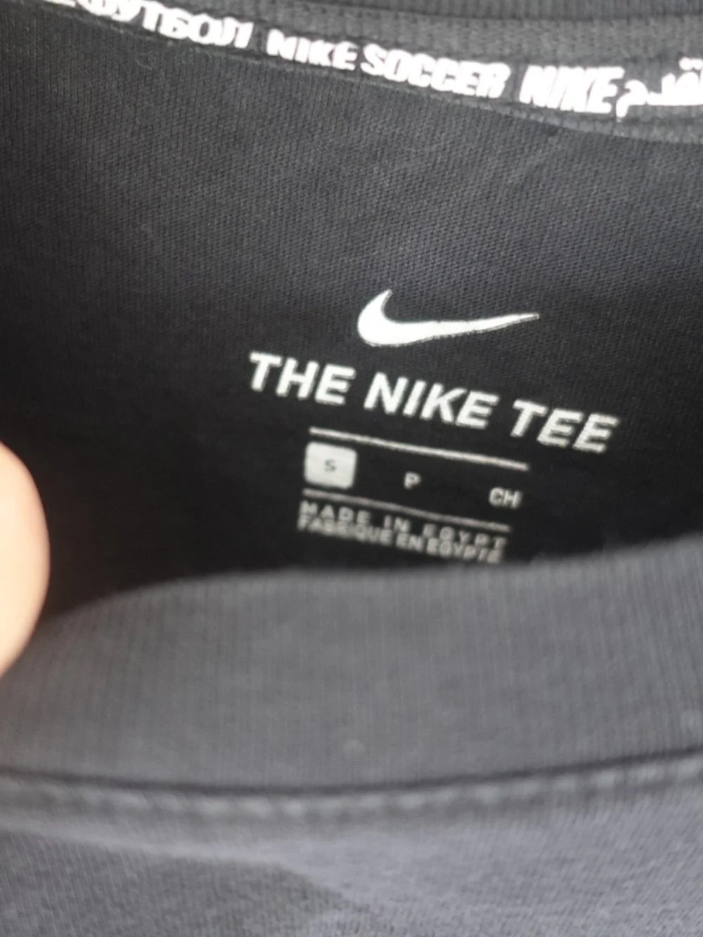 Nike F.C. T-Shirt in black cotton